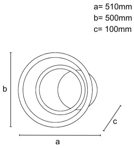 Plafonieră LED 55W dimabilă, 230V, 3000–6500K, cu telecomandă