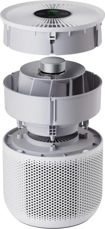 Purificator de aer Xiaomi Smart Air Purifier 4 Compact BHR5860EU, 27 W, 27 m², 230 m³/h, PM2.5, Indicator calitate aer, SMART, Mi Home, Alb