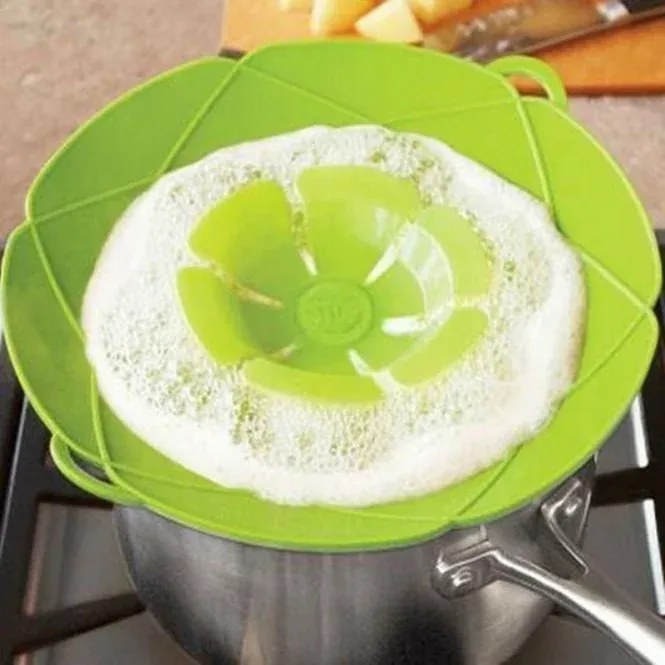 Capac din silicon pentru cratiță - verde