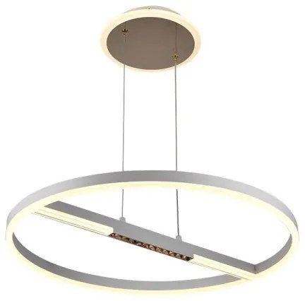 Lustră LED dimabilă aplicată LED/75W/230V 3000-6500K + telecomandă