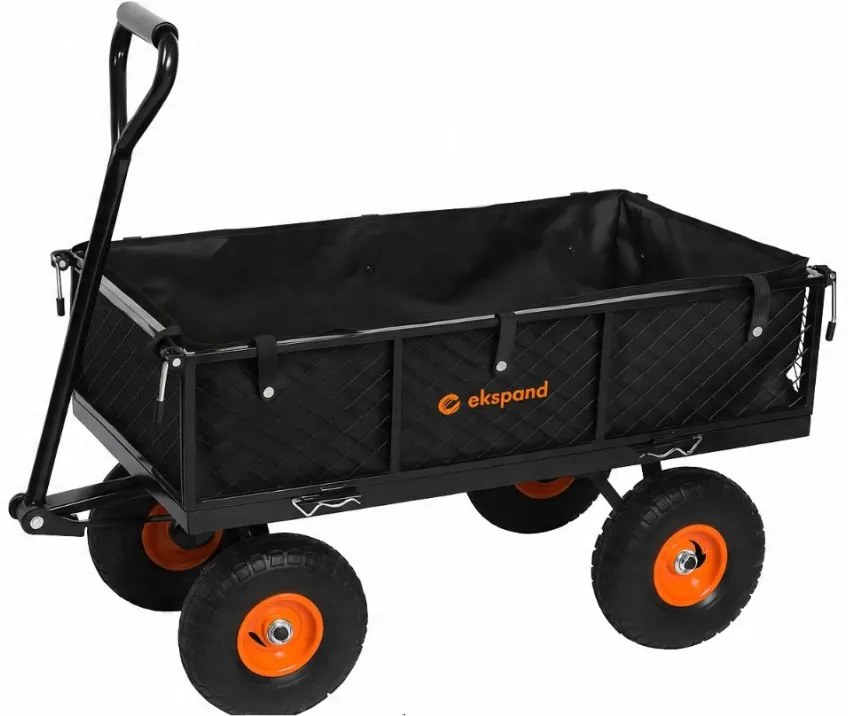 Cărucior de grădină multifuncțional 3in1 cu o capacitate de încărcare de 200 kg