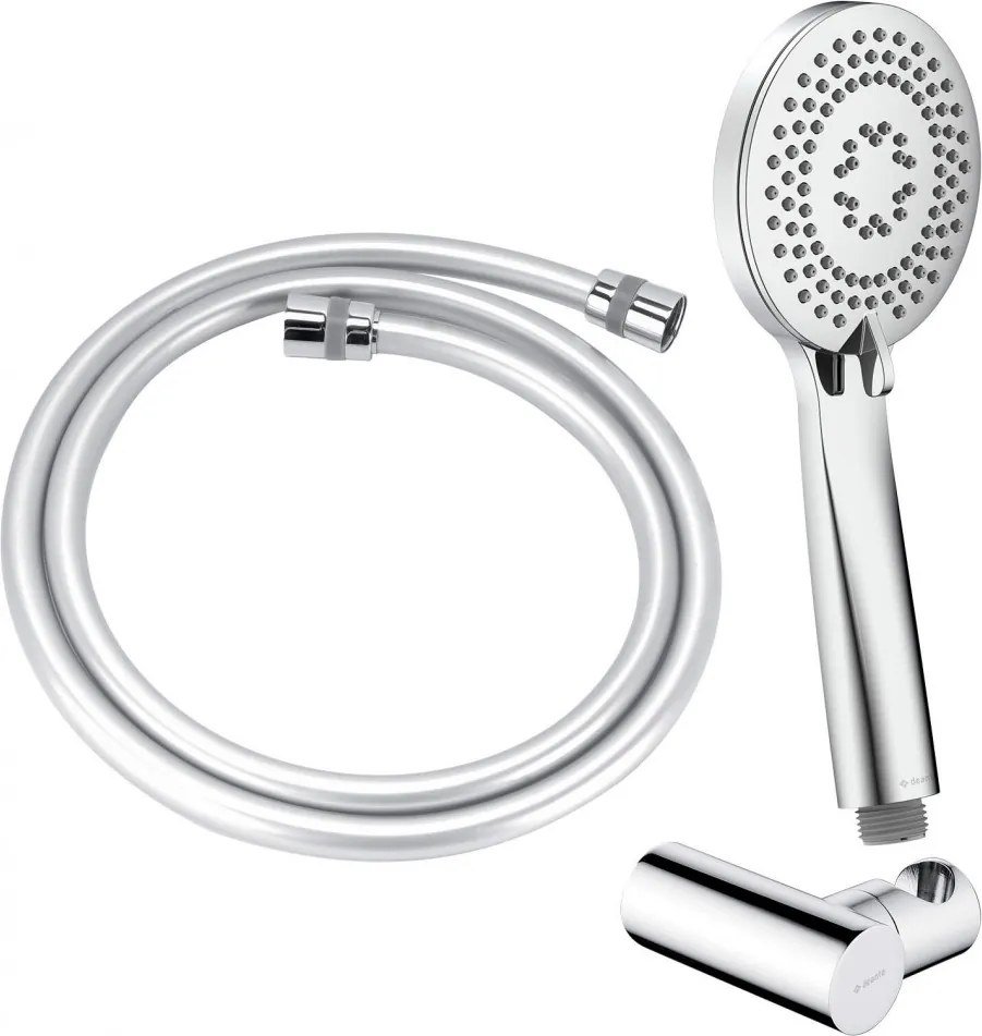 Arnika set - para de dus, furtun si suport de dus finisaj crom