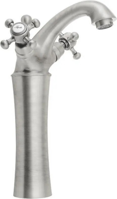 Baterie argintiu-mat pentru chiuvetă înaltă Antea – Sapho