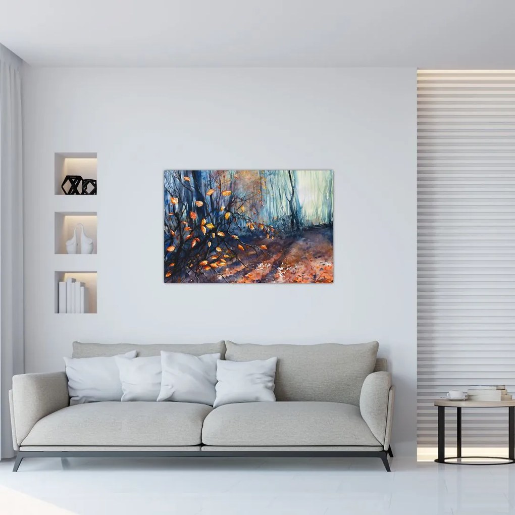 Tablou - Razele solare de toamnă (90x60 cm)