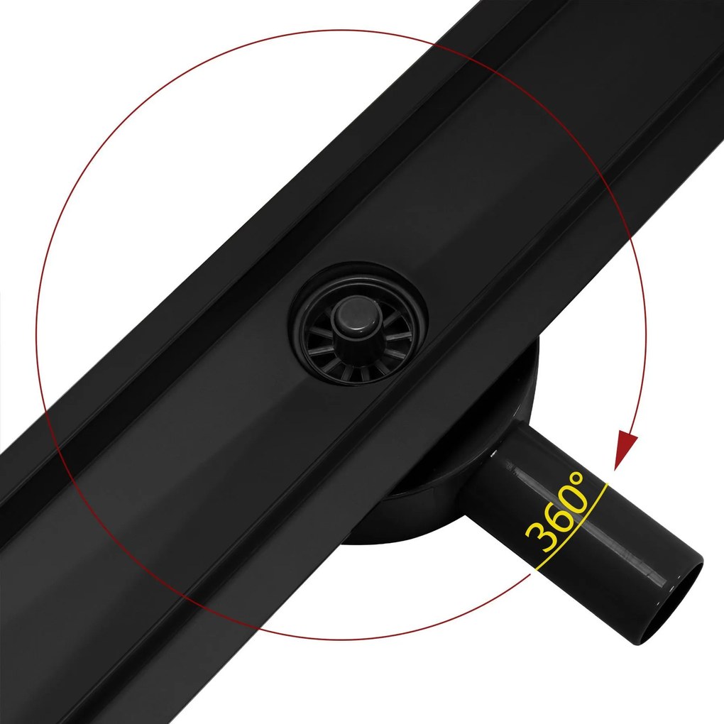 Rigola dus Rea Greek PRO Black Mat 90