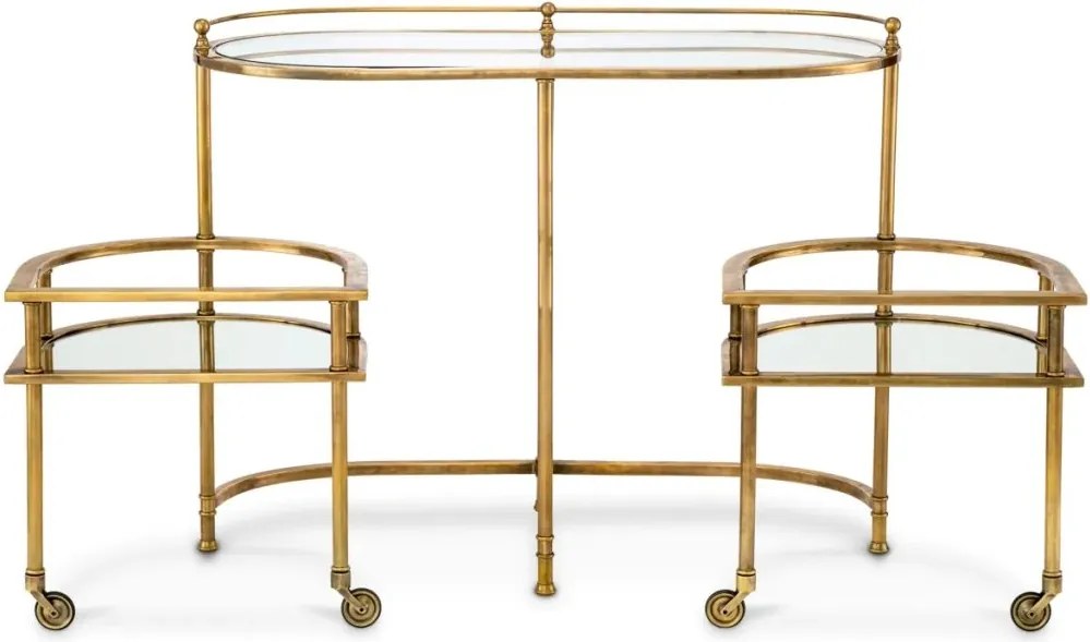 Gheridon, Masuta cu roti design LUX Lavalle