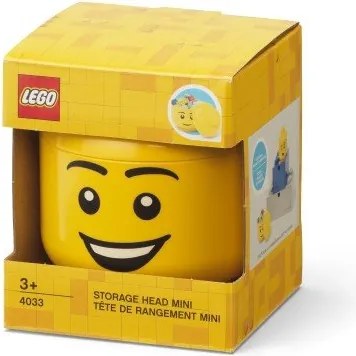 Cutie de depozitare pentru copii din plastic Head – LEGO®