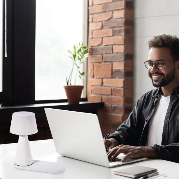 Lampă LED reîncărcabilă de masă Rabalux 74214 ZAVIER LED/5W/5V