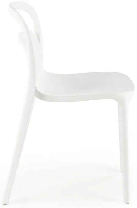 Scaun de bucaterie Lipa, alb