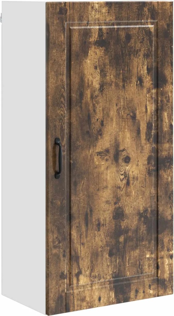 vidaXL Dulap de bucătărie cu raft Stejar fumuriu 50 x 31 x 100 cm