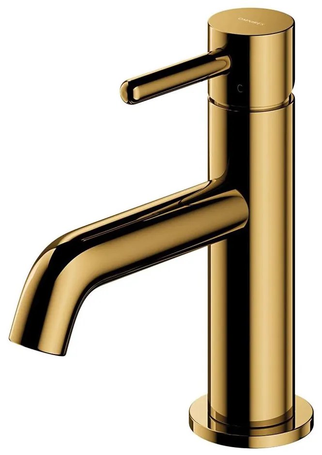 Baterie de lavoar OMNIRES Y1210NGL Y 16,2 cm auriu lucios