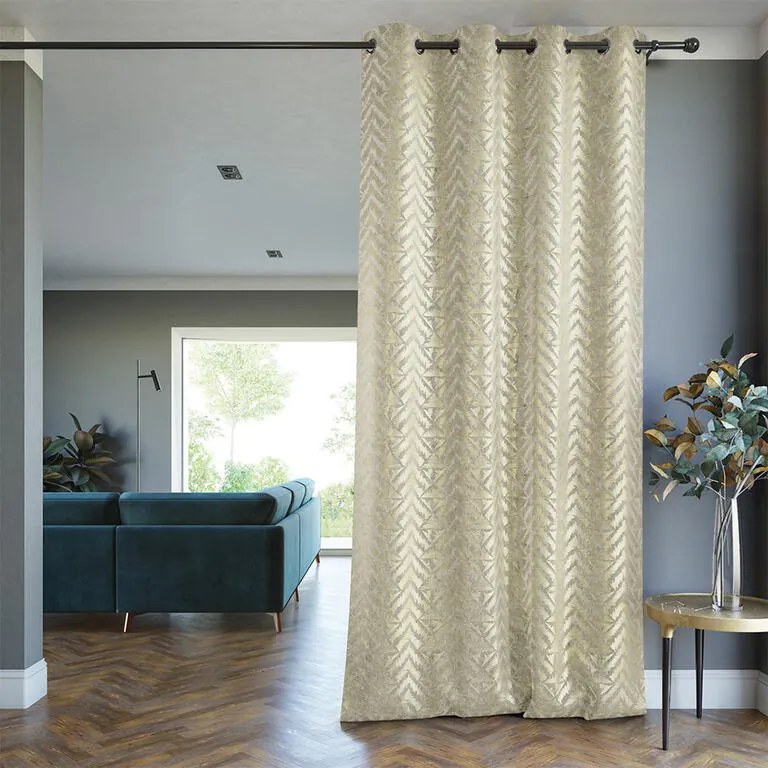 Draperie BLACKOUT NAVIA crem 140 x 250 cm 1 buc