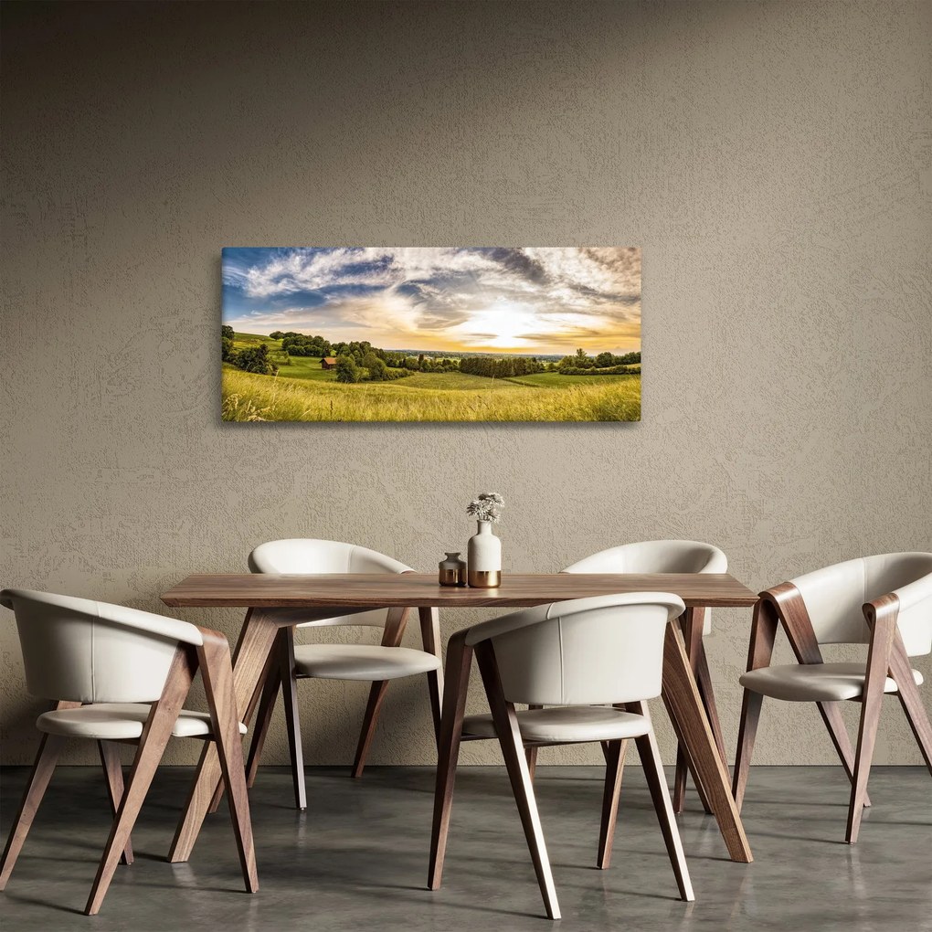 Tablou cu peisaj (120x50 cm)