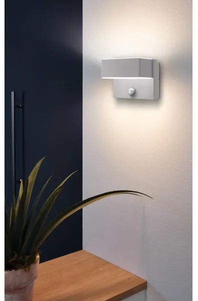 Eglo 97159 - LED Aplica perete exterior cu senzor AZZINANO 2xLED/5,6W/230V