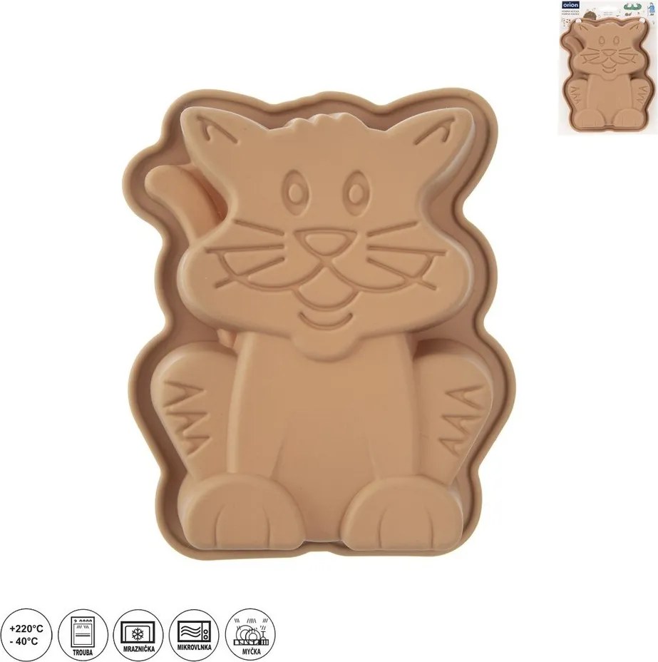 Formă de copt din silicon 20x16 cm Statek – Orion