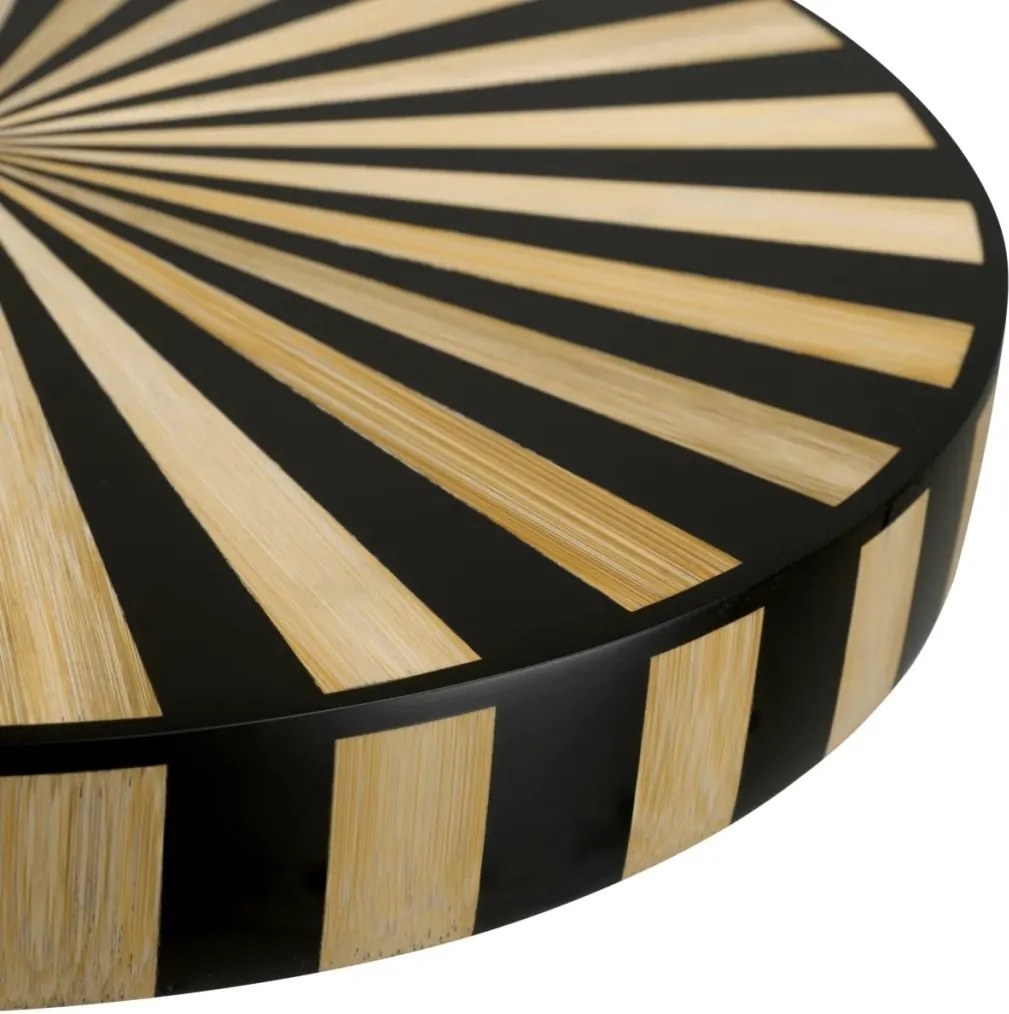 Masuta auxiliara LUX Blat Marquetry, Albany