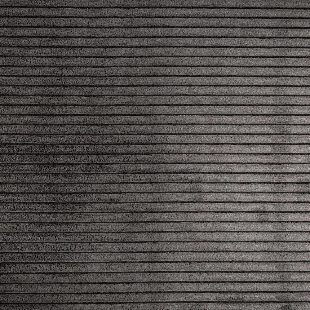 Fotoliu bean bag crem cu tapițerie din catifea reiată MooG – SLOWDOWN