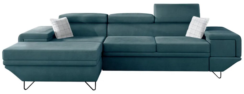 Supermobel Coltar extensibil BENITO, 290x71-91x171, fresh 34/senegal 818, stanga