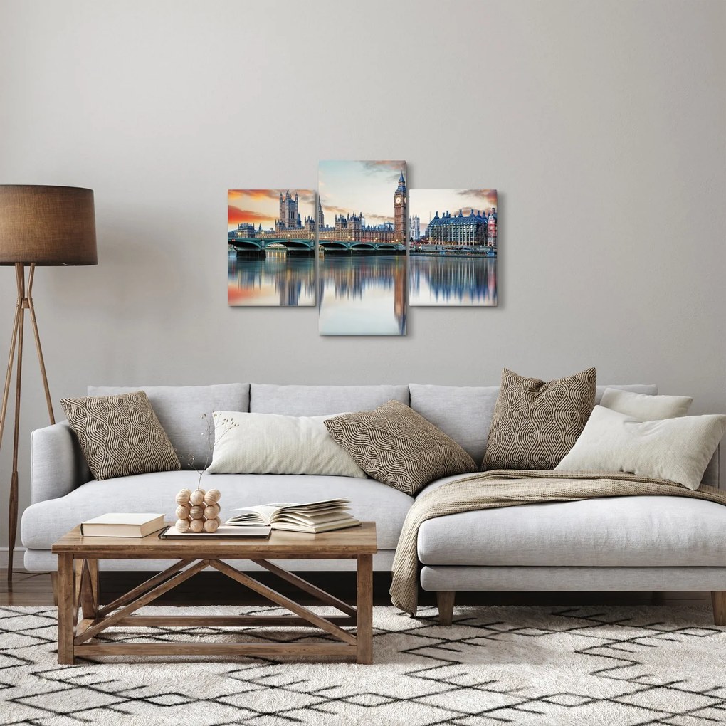 Tablou - Houses of Parliament din Londra (90x60 cm)