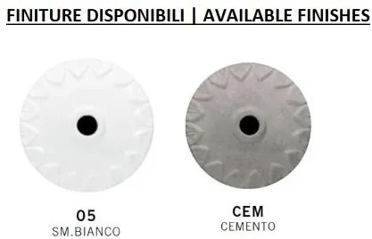 Spot aplicat design retro realizat manual din ceramica MATECA