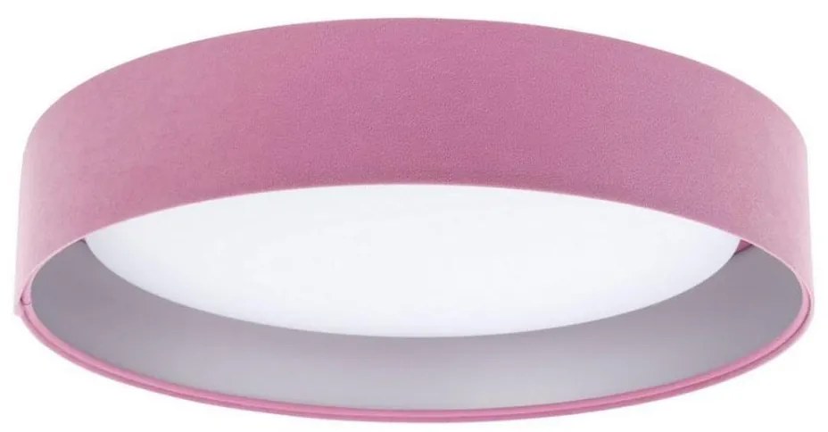 Plafonieră LED GALAXY 24W 230V roz/prăjitură argintie