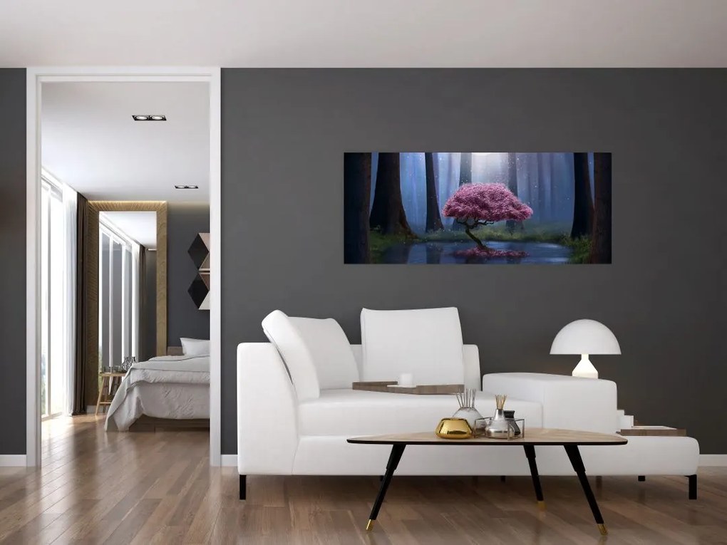 Tablou - Noapte magică (120x50 cm)