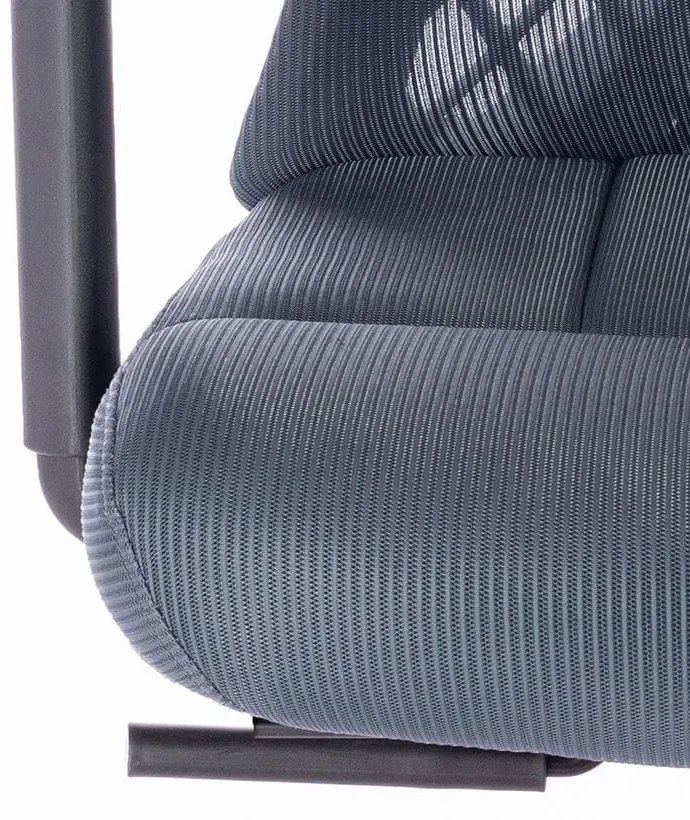 Ergomax ergonomic birou scaun pivotant gri-albastru