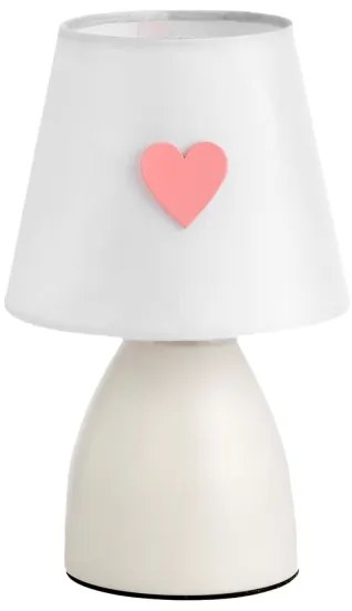 ONLI - Lampă pentru copii TITTA, 1xE14, 6W, 230V, 20 cm, albă