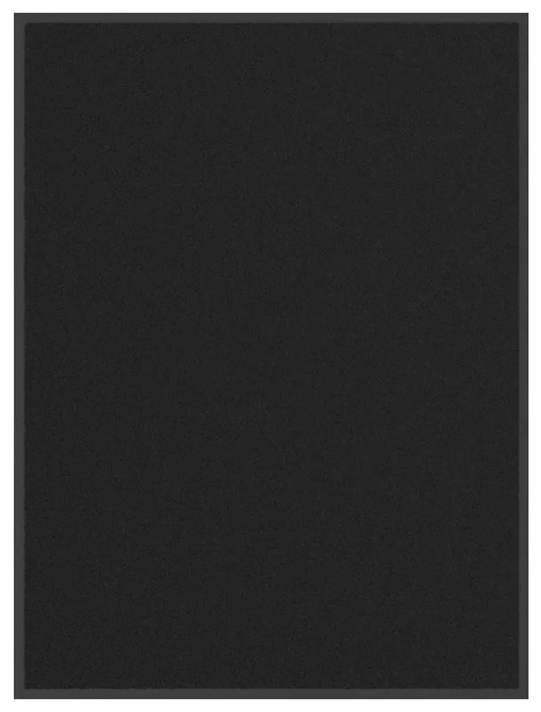 vidaXL Preș negru 90x120 cm