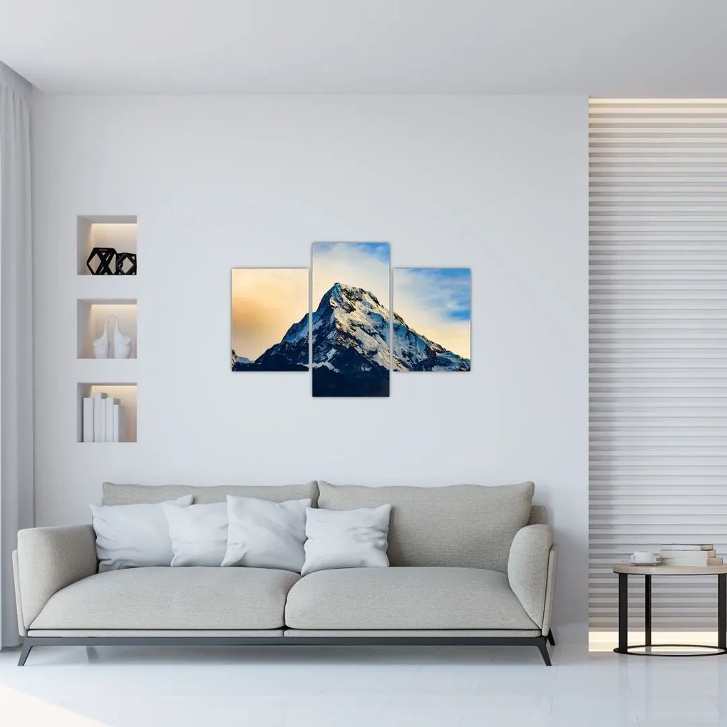 Tablou cu munții înzăpeziți, Nepal (90x60 cm)