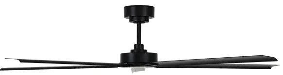 Ventilator de tavan Lucci air 21616149 MONZA IP55 negru + telecomandă