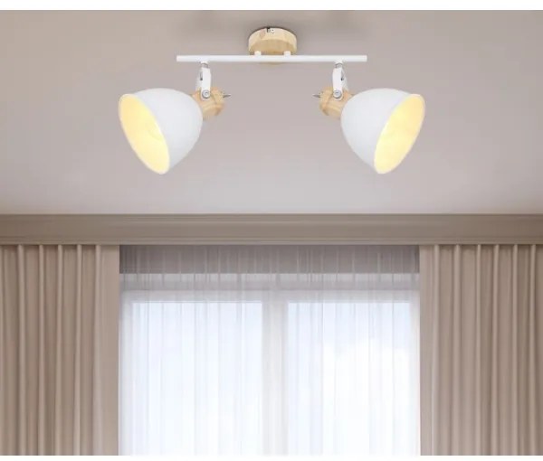 Globo 54018-2 - Lampă spot WIHO 2xE27/40W/230V