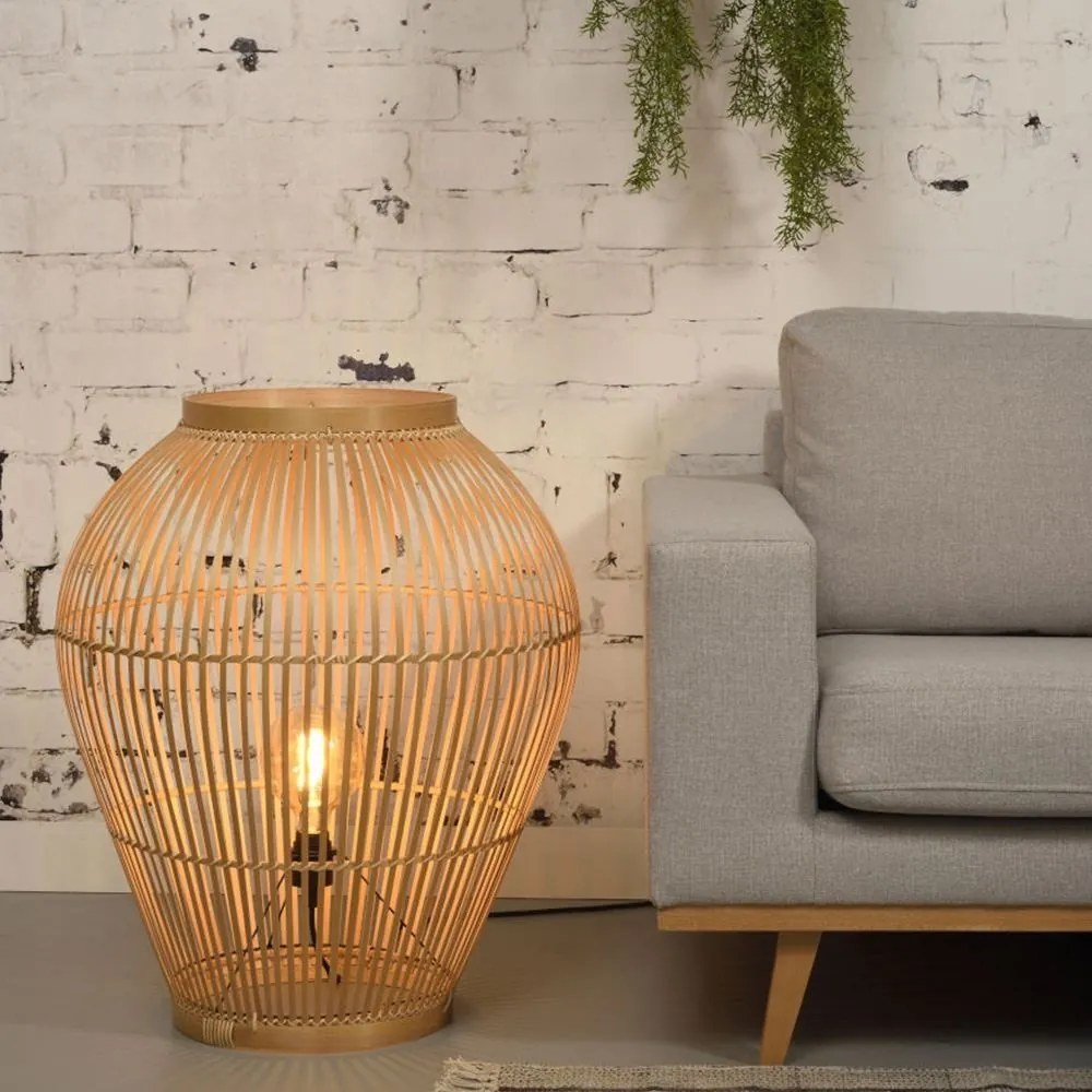 Lampa de podea Tuvalu bamboo natural, L TUVALU/F70/N