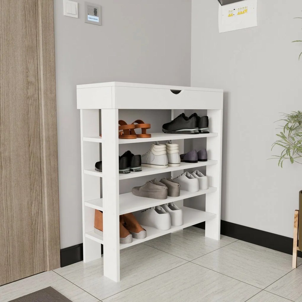Dulap pentru pantofi Royal White