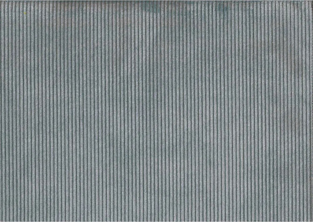 Colțar gri cu tapițerie din catifea reiată (cu colț pe partea dreaptă) Sting – Scandic