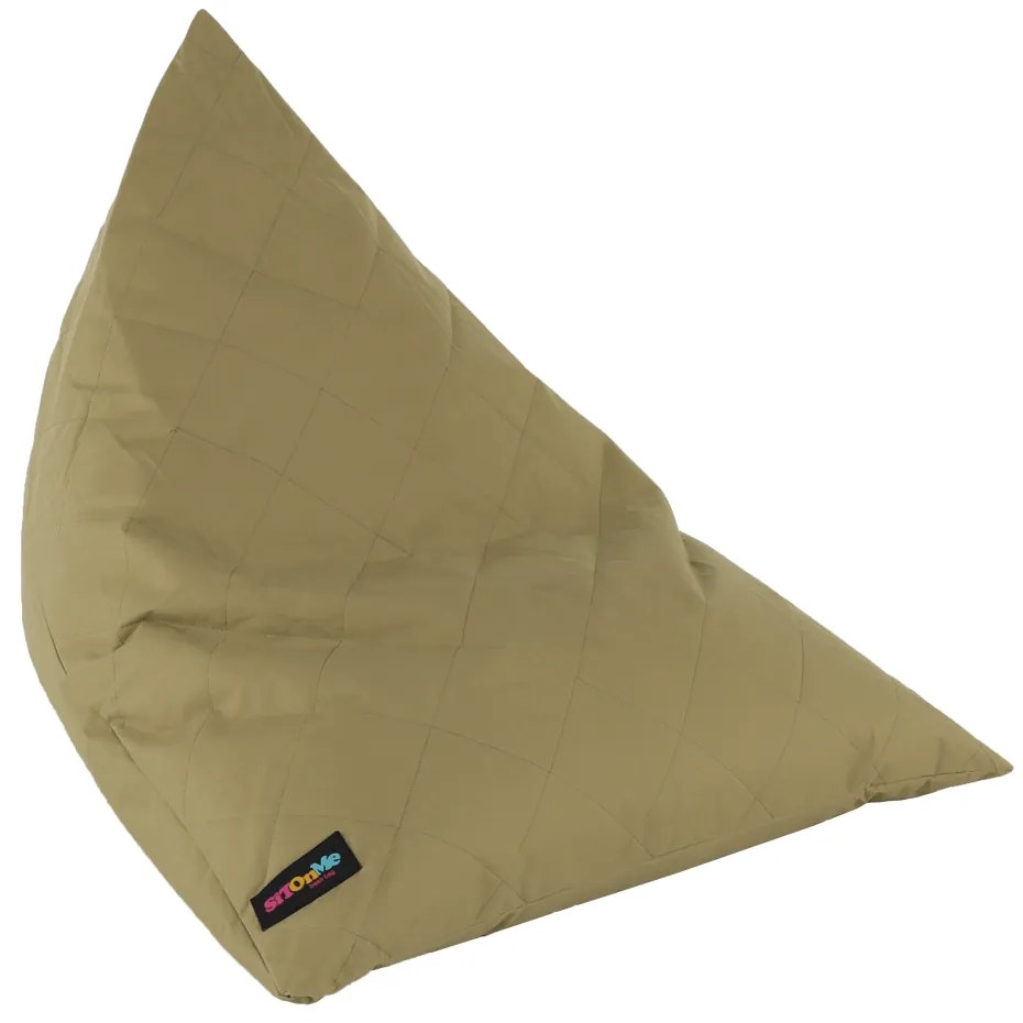 Fotoliu tip sac, material textil bej, VETOK