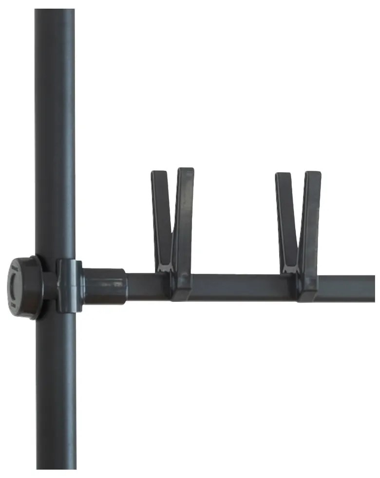 Pantofar negru telescopic din metal Herkules – Wenko