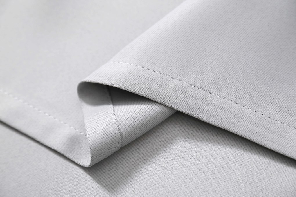 Perdea gri deschis OXFORD 140x270 cm Agatat: Rejansa
