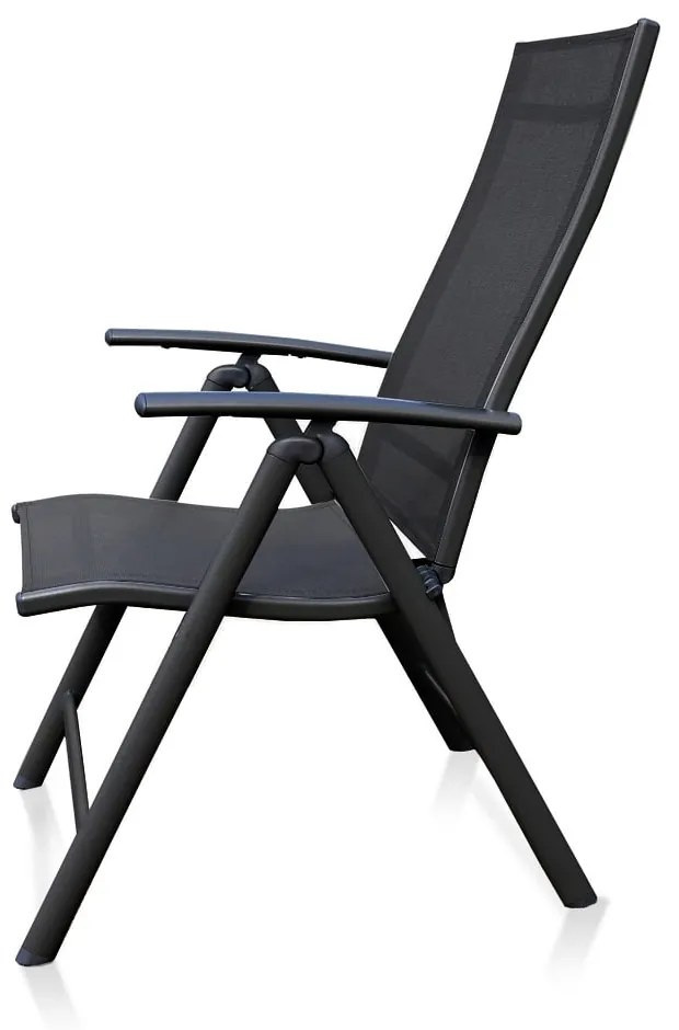 Set de gradina Alvero 2, patrat - 4 locuri, negru