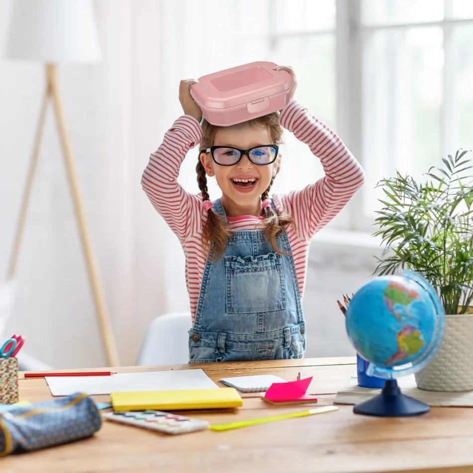 Cutie pentru gustări Westmark MAXI, 935 ml, roz, L