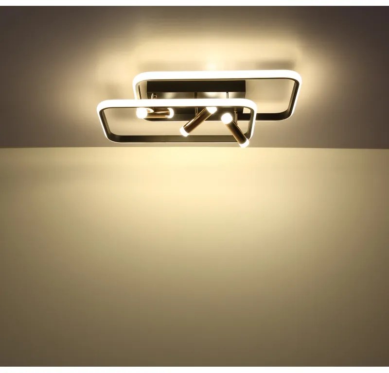 Plafoniera LED moderna cu telecomanda COCO 55W