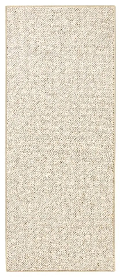 Covor tip traversă crem 80x300 cm Wolly – BT Carpet