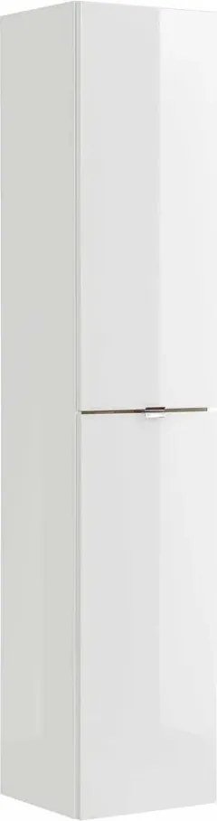 Dulap coloana suspendat 35 cm cu 2 usi Comad Capri stejar auriu stejar Craft si alb lucios
