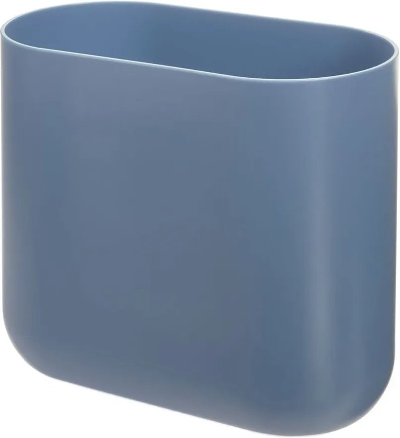 Coș de gunoi iDesign Slim Cade, 6,5 l, albastru