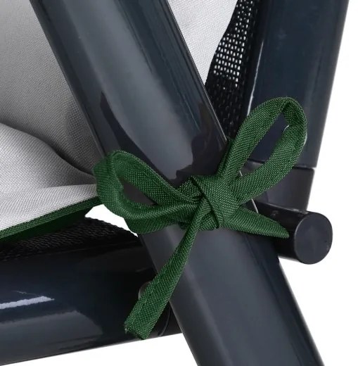 Deuba 6 perne Vanamo fata-verso 120x45x5 cm - gri/verde