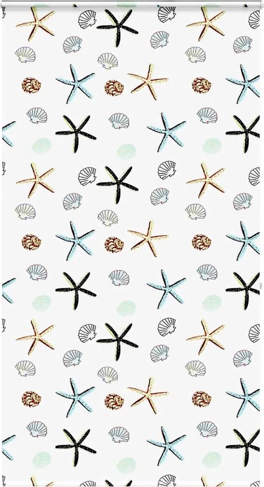 vidaXL Jaluzea cu role de duș cu casetă 130x240cm lățime material 126cm