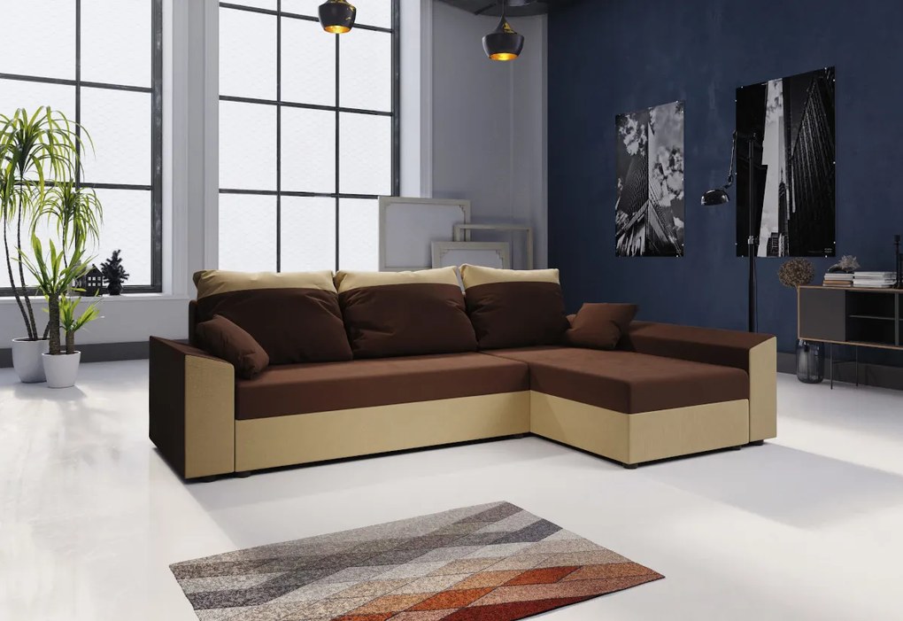 Supermobel Colțar extensibil PAUL, 248x80x139, itaka 10
