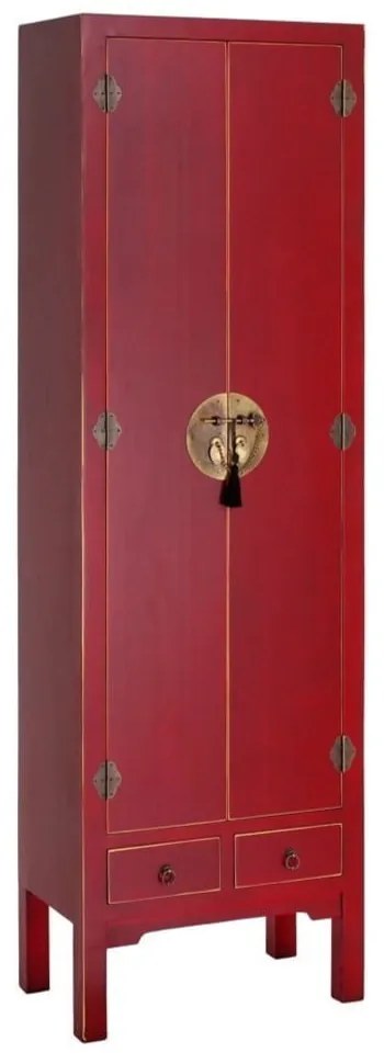 Șifonier roșu 55x185 cm Oriente – Ixia