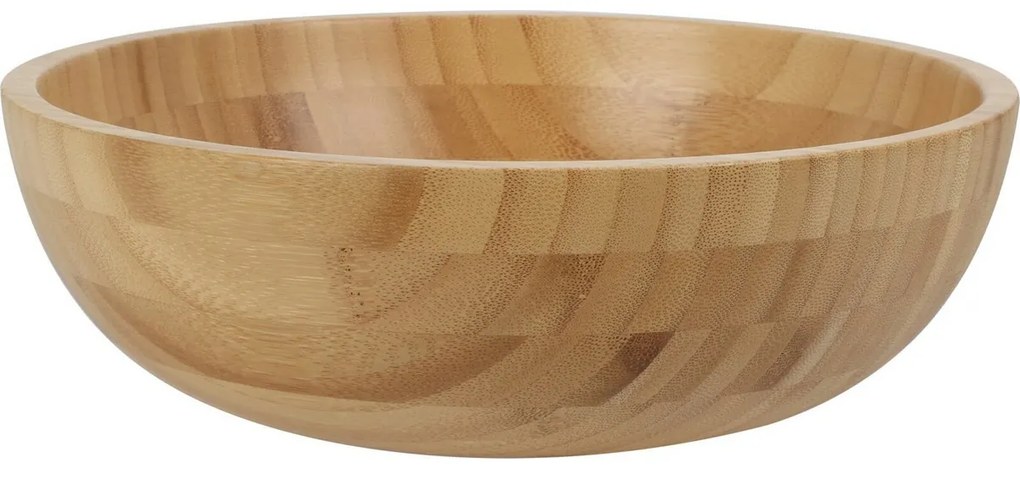 Bol din bambus natural Elena, 20 x 8 cm