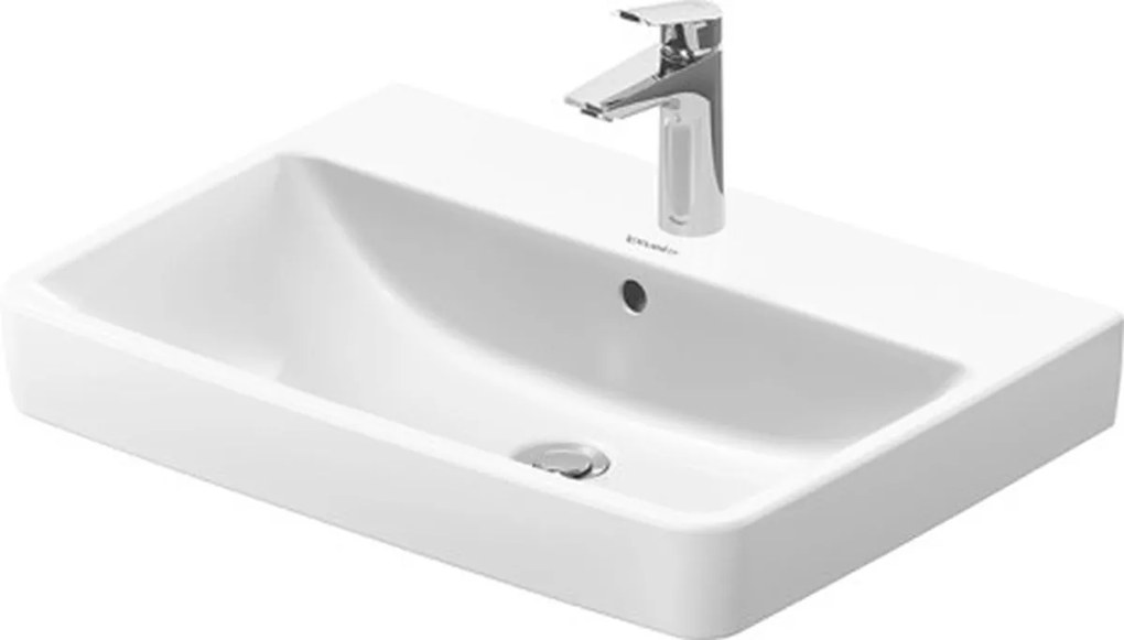 Duravit No. 1 lavoar 65x46 cm dreptunghiular mobilier alb 23756500002